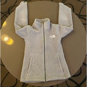 North face zip up jacket size XS